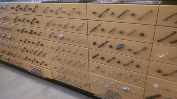 Drawer and cabinet pulls.