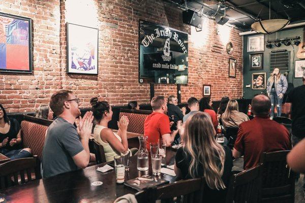 Free Comedy show at the Irish rover Pub