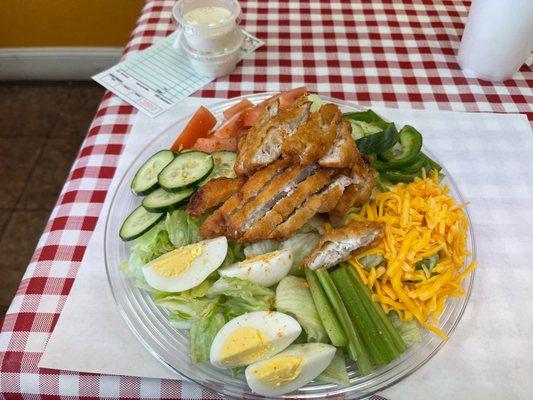 Crispy chicken salad