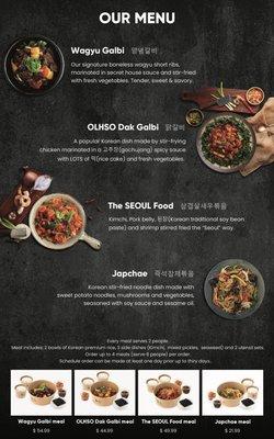 OLHSO Menu (every meal 2 servings)