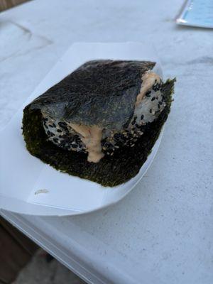 Cheezeburger onigiri