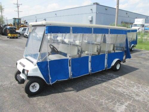 We have 4, 6 and 8 passenger carts available for rent.