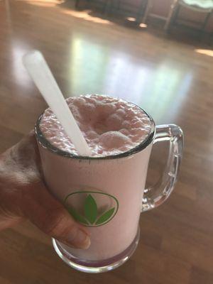 Strawberry  and vanilla shake