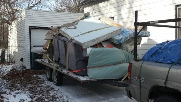 Junk Hauling  One Call We'll Come Get It All