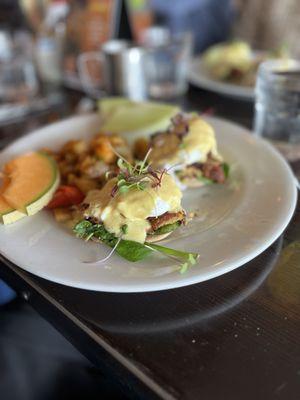 Lump Crab Eggs Benedict @ Brunch