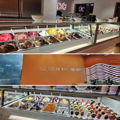 Delicious ice-cream and a modern clean atmosphere. Located in Davie