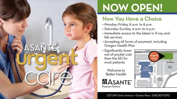 Asante Three Rivers Medical Center Immediate Care