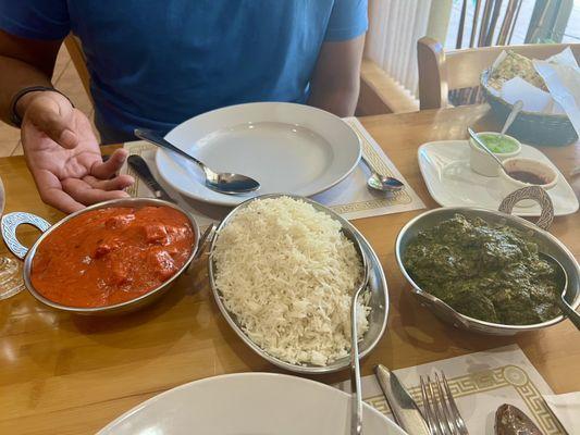 Chicken Tikka Masala, Chicken Saag