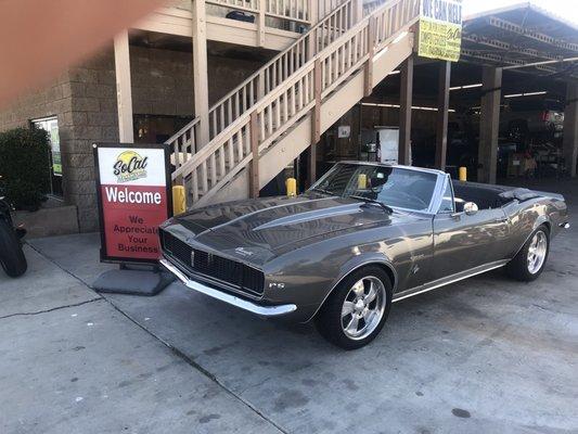 67 Convertible Camaro