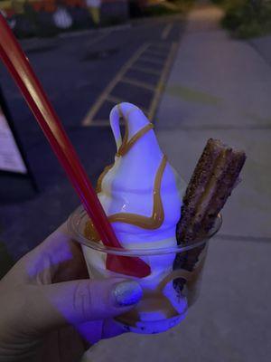 Churro Sundae