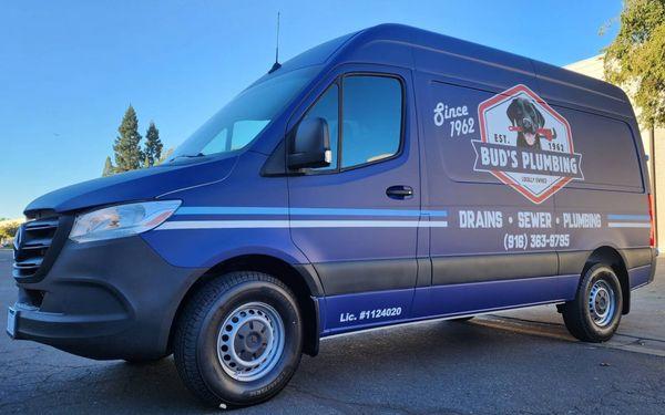 Bud's Plumbing Van