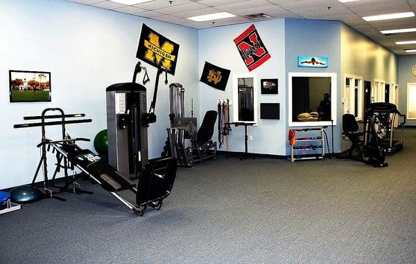 The gym; where we  use our expertise of the human body and exercises to help you reach your goals.