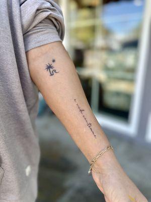 fine line tattoo