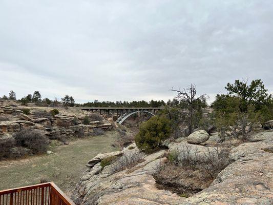 View from Bridge Canyon Overlook