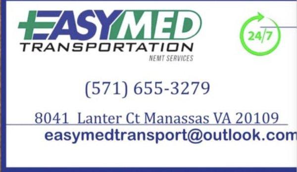 EASYMED transport we are a medical transportation company dedicated to serving you, wheelchair, stretcher and ambulatory with the best price