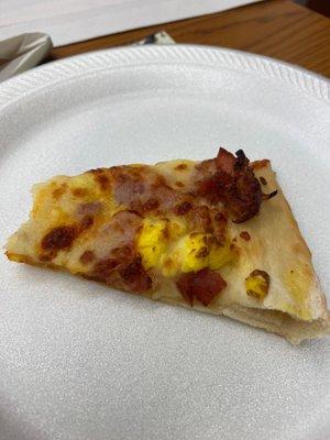 Bacon, Egg, and Cheese Pizza