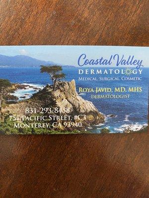 Coastal Valley Dermatology - Roya Javid MD, MHS