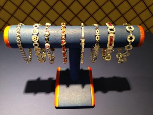 Sterling silver bracelets $60.