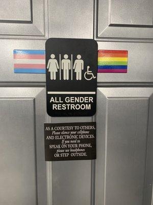 Genderless facilities