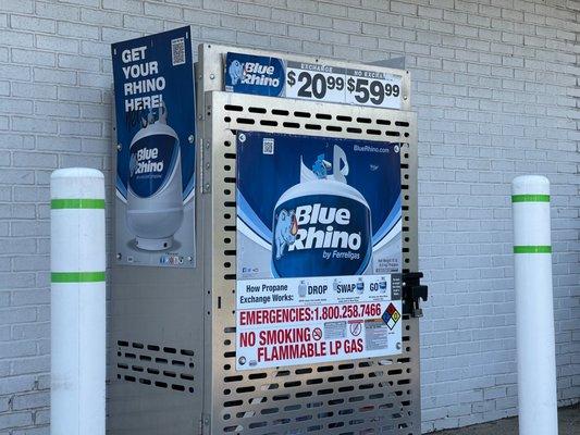 Blue Rhino propane