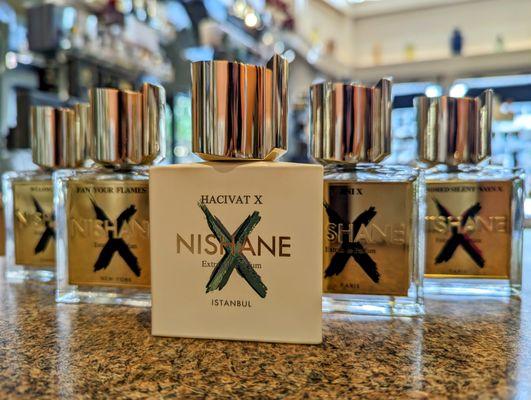 You can find almost the entire Nishane collection at Parfumerie Nasreen, including the 10th anniversary, X Collection.