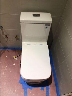 Toilet installation