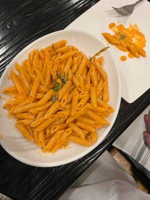 Vodka Sauce penne (made in house - SO good)