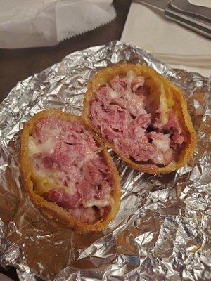 Corned beef eggrolls