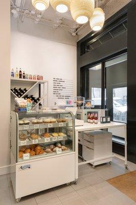 The Lunchbox is located inside of SPACE 519 and offers a daily assortment of house-made baked goods, sandwiches, quiches, tarts and more.