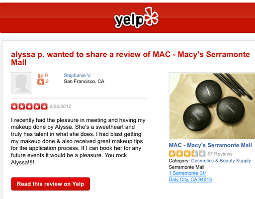 The original review can be seen here: http://www.yelp.com/biz/mac-macys-serramonte-mall-daly-city-2#hrid:NJd7w3ZdB-Mgs85vUWDttA