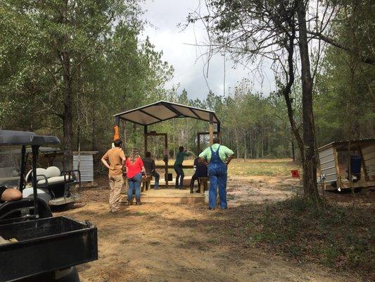 Sporting Clay shoot