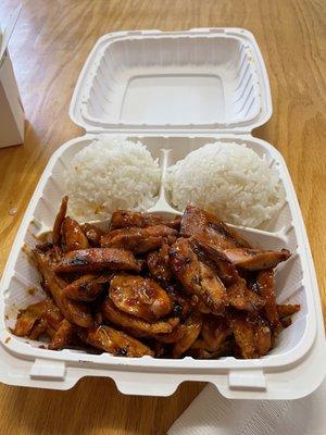 Spicy Chicken Teriyaki