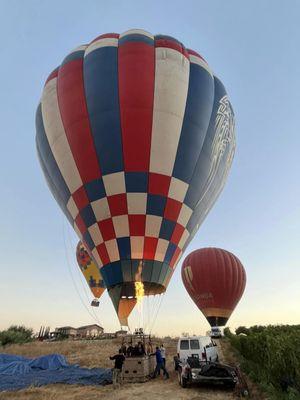 hot balloon ride