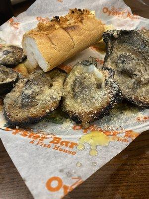 Charbroiled oysters