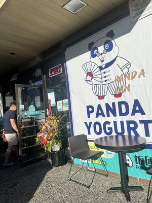 Grand opening for Panda Yogurt