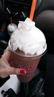 Delicious frozen hot chocolate :-)