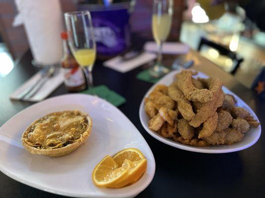 Quiche and Swamp Platter