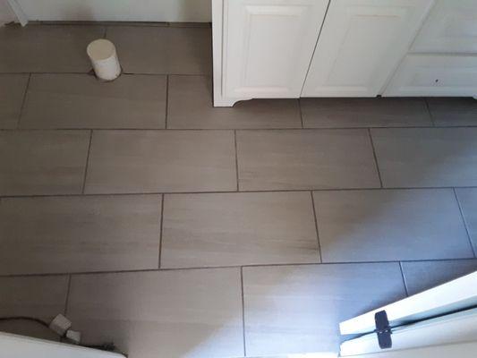 tile flooring