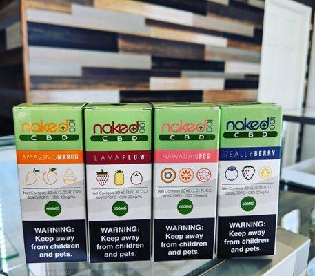 Naked 100 CBD E-Liquid