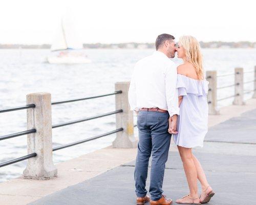 Engagement Photos Downtown Charleston SC