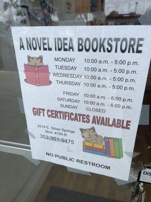 A Novel Idea Bookstore