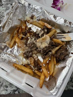 his was the one and only time they were stingy with their fries and steak. This was during covid and I was so disappointed!!!