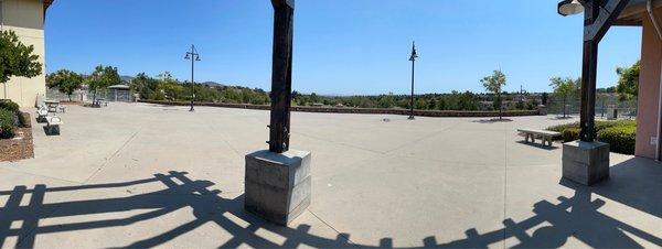 outdoor patio panoramic