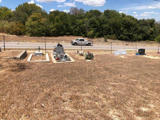 Newer Graves by the road