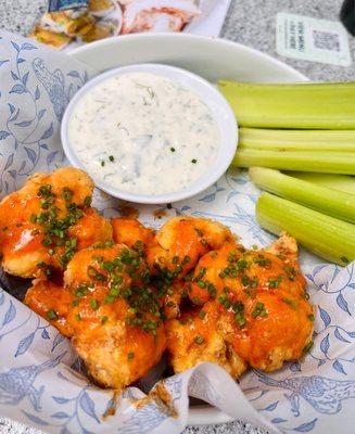 Cauliflower wings