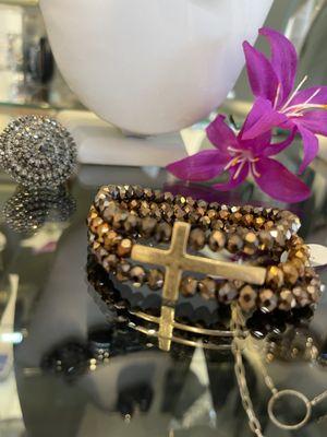 Stunning bracelets   Dressy and casual. Semi precious also