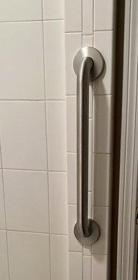 18" shower grab bar