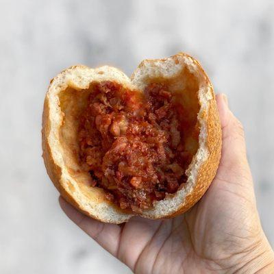 Fried bbq pork bun