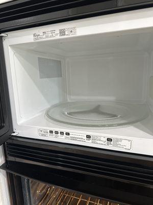 microwave inside deep cleaning