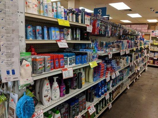 McGary's  has health and hygiene products, toothpaste, Deodorants, lotions, wound care.